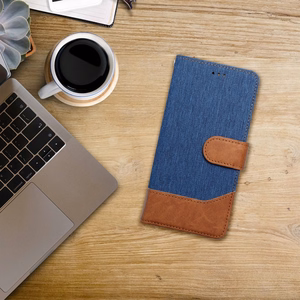 JEANS Book dėklas telefonui SAMSUNG A21s mėlynas