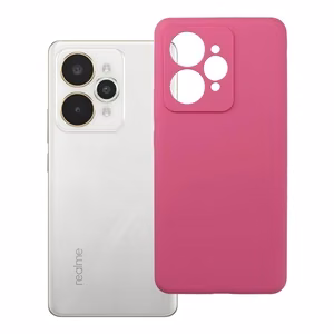 Case for Realme 15 / 15 PRO Silicone 2mm (camera protection) pink