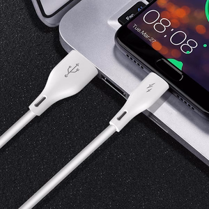 Dudao L2L USB-A / Lightning 3A kabelis 2m - baltas