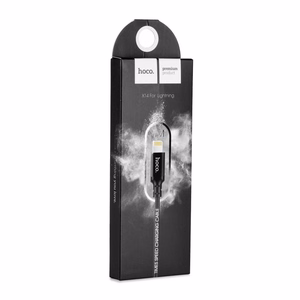 Kabelis (m) - USB A į Lightning Hoco 1 m X14 juodas (m)