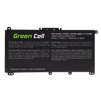 Green Cell HP163 atsarginė knyginio kompiuterio dalis Baterija