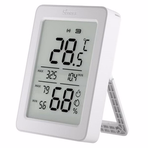 Sonoff AirGuard TH SNZB-02DR2 ZigBee LCD temperatūros ir drėgmės jutiklis