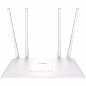 Cudy WR1200 belaidis maršrutizatorius Greitas eternetas Dviguba juosta (2,4 GHz / 5 GHz) Balta