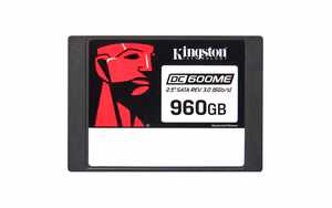 Kingston SSD 960GB Serial ATA III 2.5" чтение 560МБ/с запись 530МБ/с SEDC600ME/960G