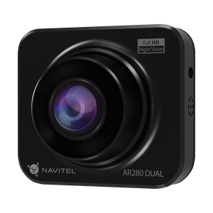 Navitel AR280 DUAL – Full HD automobilinis vaizdo registratorius su galine kamera