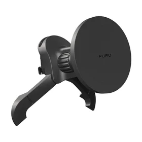 Puro reguliuojamas automobilinis laikiklis, suderinamas su MagSafe - juodas