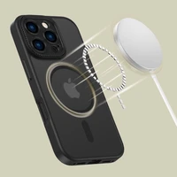 Tech-Protect MagCam Magnetinis iPhone 16 Pro dėklas - pusiau permatomas
