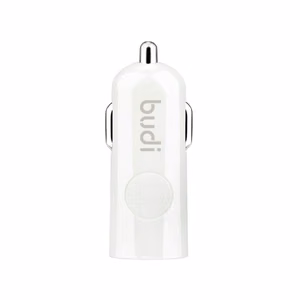 Budi BD062 automobilinis įkroviklis su 1 USB-A jungtimi, su LED indikatoriumi