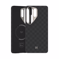 Benks Magnetic Armor Air Armor Grid Kevlar Dėklas Metal Frame 600D (E050) for Samsung Galaxy S26 Ultra juodas