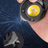 Mini žibintuvėlis LED raktų pakabukas W5143 Type C su 2 atsuktuvo antgaliais žalias