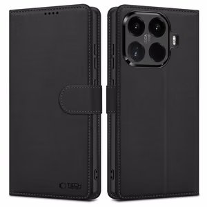 Dėklas Tech-Protect Wallet Xiaomi 17T juodas