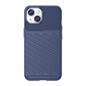 Бронированный iPhone 15 Plus Thunder Case - синий