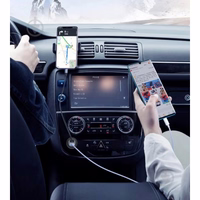 Automobilinis įkroviklis Essager "Turbo Dual" mėlynas 18W (2xQC3.0)