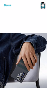 Benks Magnetic Armor Air Aurora Kevlar 600D Dėklas (C048) for Samsung Galaxy S26