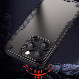Defender Matinis dėklas for iPhone 16 Pro 6,3" juodas