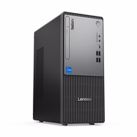 Lenovo ThinkCentre neo 50t Gen 5 Intel® Core™ i7 i7-14700 16 GB DDR5-SDRAM 512 GB SSD Windows 11 Pro Tower PC Juoda, Pilka