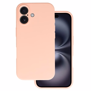 Dėklas telefonui Silicone Lite Case iPhone 16 persikinis