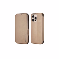 Dėklas HDD Classic Wallet Case Samsung A366 A36 5G auksinis