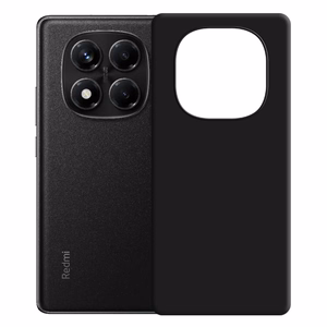 3mk Silikoninis dėklas telefonui Xiaomi Redmi Note 14 Pro 5G - juodas