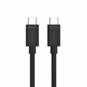 UNITEK Y-C477BK01-2M USB laidas USB 3.2 Gen 1 (3.1 Gen 1) USB C juodas