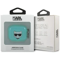Karl Lagerfeld Choupette AirPods dėklas 3 - mėlynas