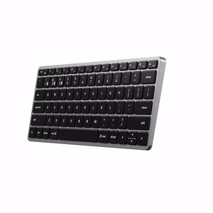Satechi Slim X1 belaidė QWERTY klaviatūra, ST-BTSX1S, sidabrinė