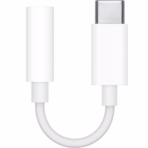 MW2Q3ZM/A USB-C į 3.5 mm ausinių lizdo adapteris, baltas