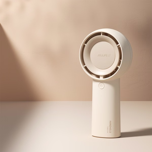 Jisulife Handheld Fan Life5 Plus 4000mAh Portable Mini Blower USB Fan - Beige