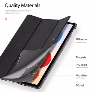 Dėklas Dux Ducis Domo Xiaomi Redmi Pad 2 Pro 12.1 juodas