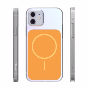 Etteri Hidden Pearl dėklas iPhone 12 / 12 Pro 6,1'' oranžinis