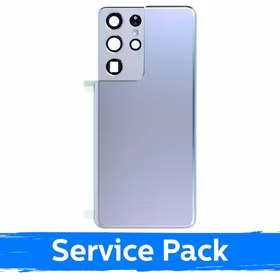 Galinis dangtelis skirtas Samsung G998 S21 Ultra / Phantom Silver / Service Pack)