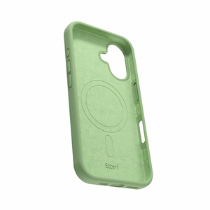 "Etteri" silikoninis magnetinis dėklas "iPhone 16 Plus" 6,7" šviesiai žalias