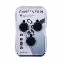 Akinių su lęšiais rinkinys "iPhone 11", juodas blizgus (2 vnt.)