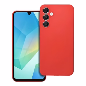 SOFT dėklas telefonui SAMSUNG A16 5G / A16 4G raudonas
