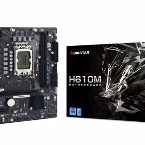 BIOSTAR H610MH D5 pagrindinė plokštė
