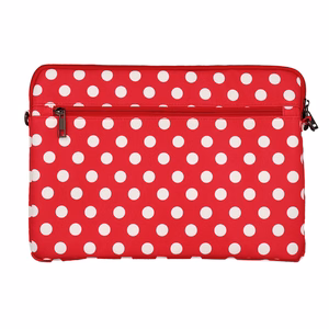 Wonder Dėklas nešiojamam kompiuteriui 13–14 colių raudonas polka-dot