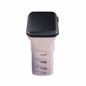 38/40/41/42 mm Latte (small) - 3mk Silicone Watch Strap for Apple