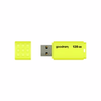 Goodram FLASHDRIVE 128GB UME2 USB Type-A 2.0 atmintinė geltonos spalvos