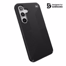 Speck Presidio2 Grip - dėklas Samsung Galaxy S24+ (juodas/Slate Grey/baltas)