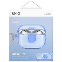 Uniq Glase Pro dėklas AirPods Pro 2 - mėlynas