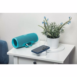 FORCELL F-ENERGY daugiafunkcis įkroviklis 15W 4in1 su USB/USB-C jungtimi, išorine baterija 8000mAh ir belaidžiu įkrovimu