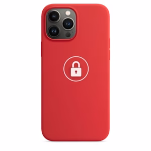 Dėklas "Silicone Case v2" skirtas iPhone 13 Mini / Red Product / su įpakavimu
