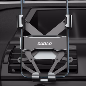 Automobilinis laikiklis Dudao F11Pro juodas (nemagnetinis / oro groteles)