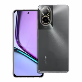 Skaidrus dėklas telefonui 2 mm REALME C67 (kameros apsauga) permatomas