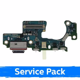 Įkrovimo jungtis suderinama su Samsung F731 Z Flip5 su lankstus kabeliu / plokšte (Service Pack)