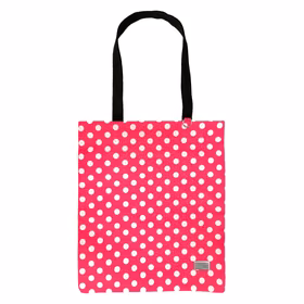 Pirkinių krepšys Wonder raštas 2 rožinė su taškeliais