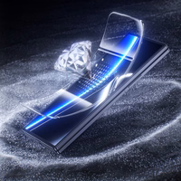 Benks Apsauginis stiklas Glass Warrior HD ant Samsung Galaxy Z Fold 7 - juodas