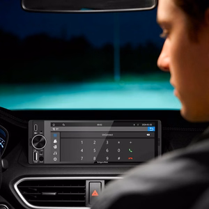 Kruger&Matz KM2016 1DIN CarPlay/AndroidAuto automobilio radijas