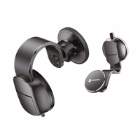 FORCELL F-GRIP MagFlex magnetinis automobilinis laikiklis priekinio stiklo ir prietaisų skydelio, suderinamas su MagSafe, juodas