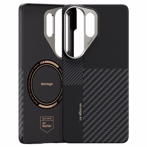 Benks Montage Magnetic Armor Air Kevlar Dėklas Metal Frame 600D+1500D (F050) for Samsung Galaxy S26 Ultra juodas